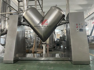 Hvordan bruke V Mixer Machine?